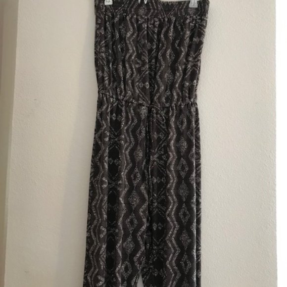 Kardashian Kollection Pants - Tube top jumpsuit.